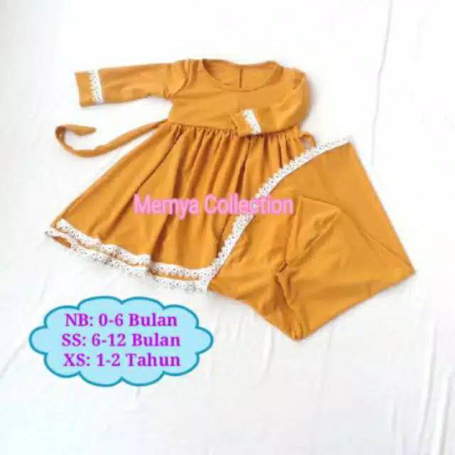  Baju  Busana  Muslim  Bayi  Perempuan  Baju  Busana  Muslim  Anak 