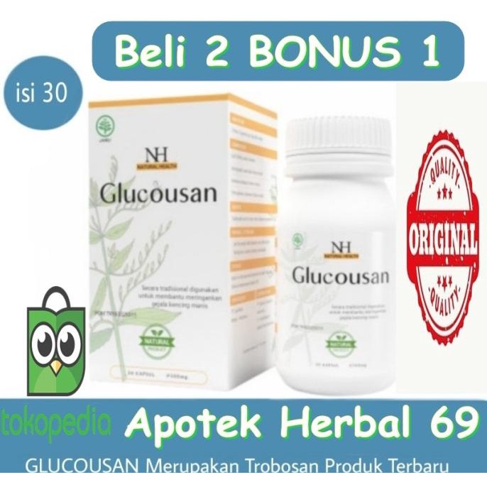 

Discount Glucousan Asli Original Obat Diabetes Herbal BPOM /OBAT HERBAL ASAM URAT/OBAT HERBAL PELANGSING/OBAT HERBAL KOLESTEROL/OBAT HERBAL DIABETES