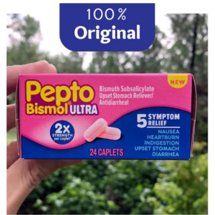 Pepto Bismol Ultra 24 Kaplet