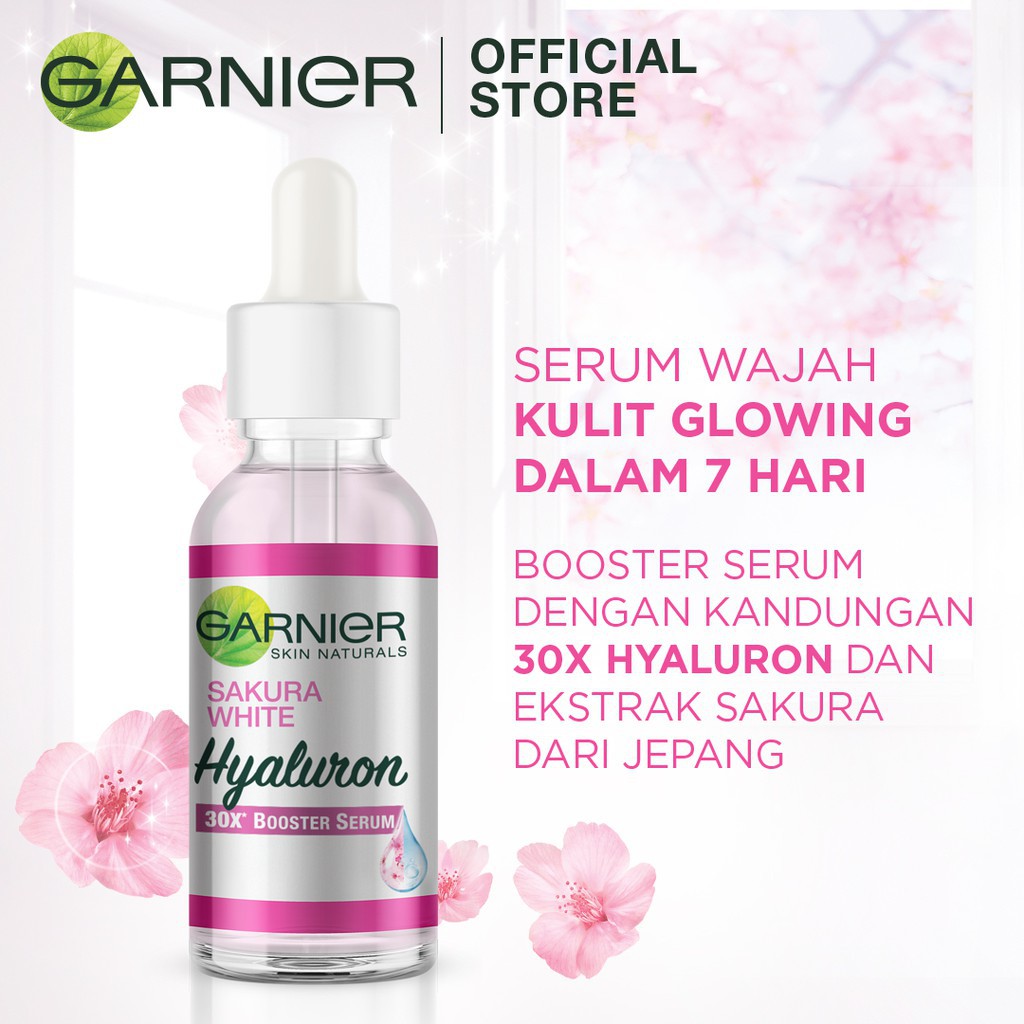 Garnier Sakura White Hyaluron Booster Serum 30ml