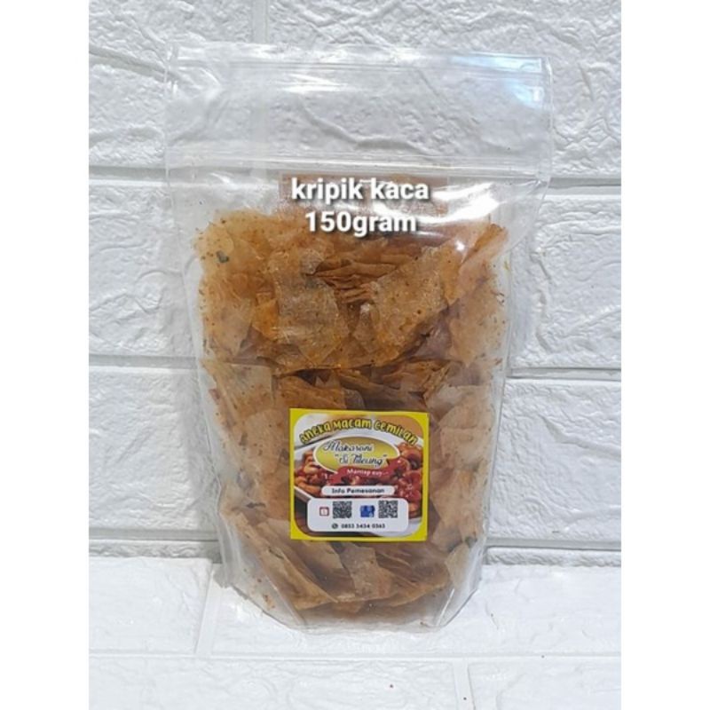 Kripik kaca 250 gram