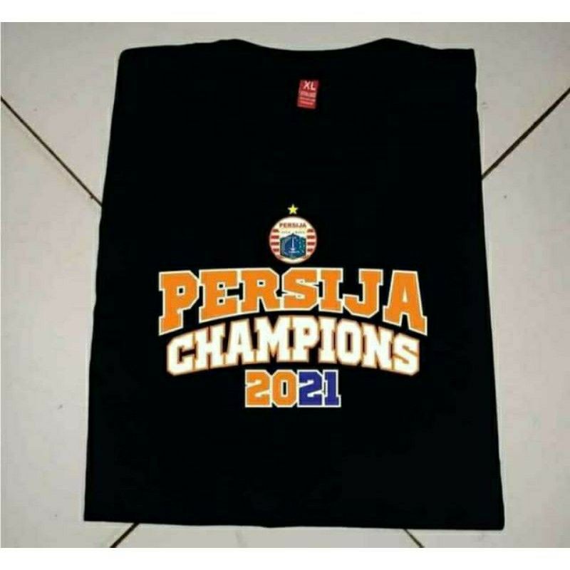TSHIRT BAJU KAOS PERSIJA JUARA CHAMPION 2021