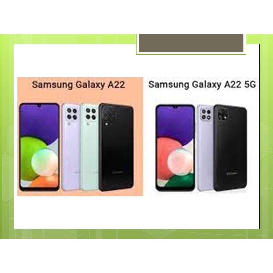 SAMSUNG A22 RAM 6GB ROM 128GB SAMSUNG GALAXY A22 4G 6 128GB BAGUS MURAH PROMO TERBARU