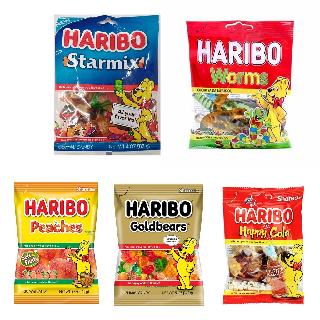 

Haribo Gummies - Permen Jelly [80gr]