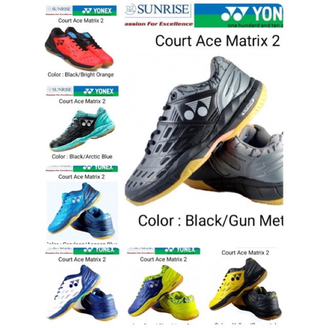 Sepatu Badminton Yonex Court Ace Matrix 2 Original