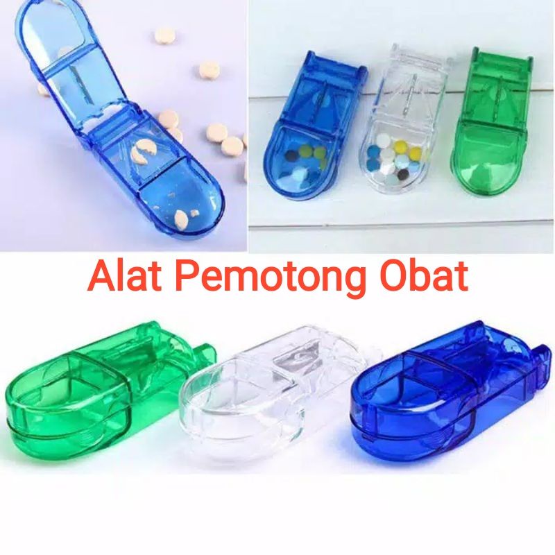 Kotak Obat Lipat 3 Susun 8 Sekat Kotak Tempat Penyimpanan Capsule Pil Tablet Storage Box Murah