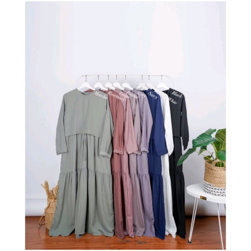 Seruni Dress by AZMIZA (Rosemary)