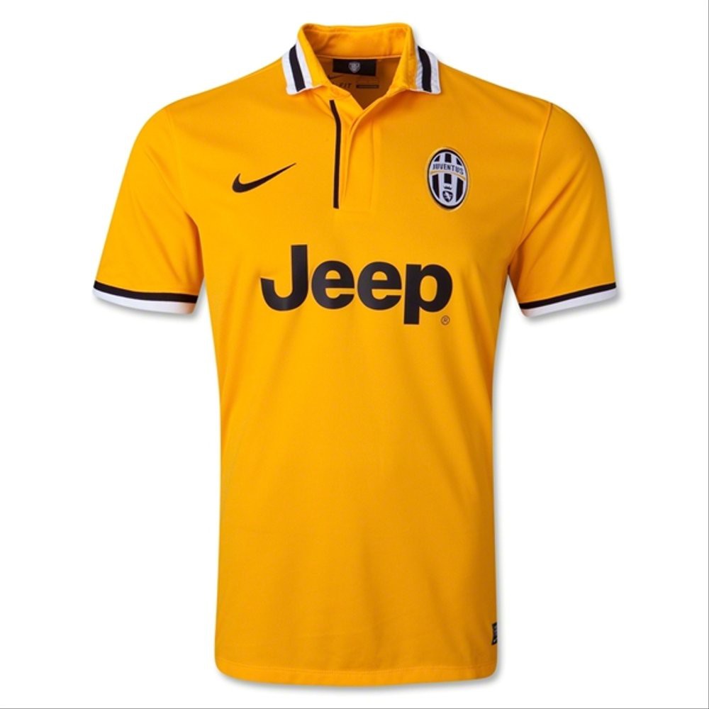 juventus jersey yellow