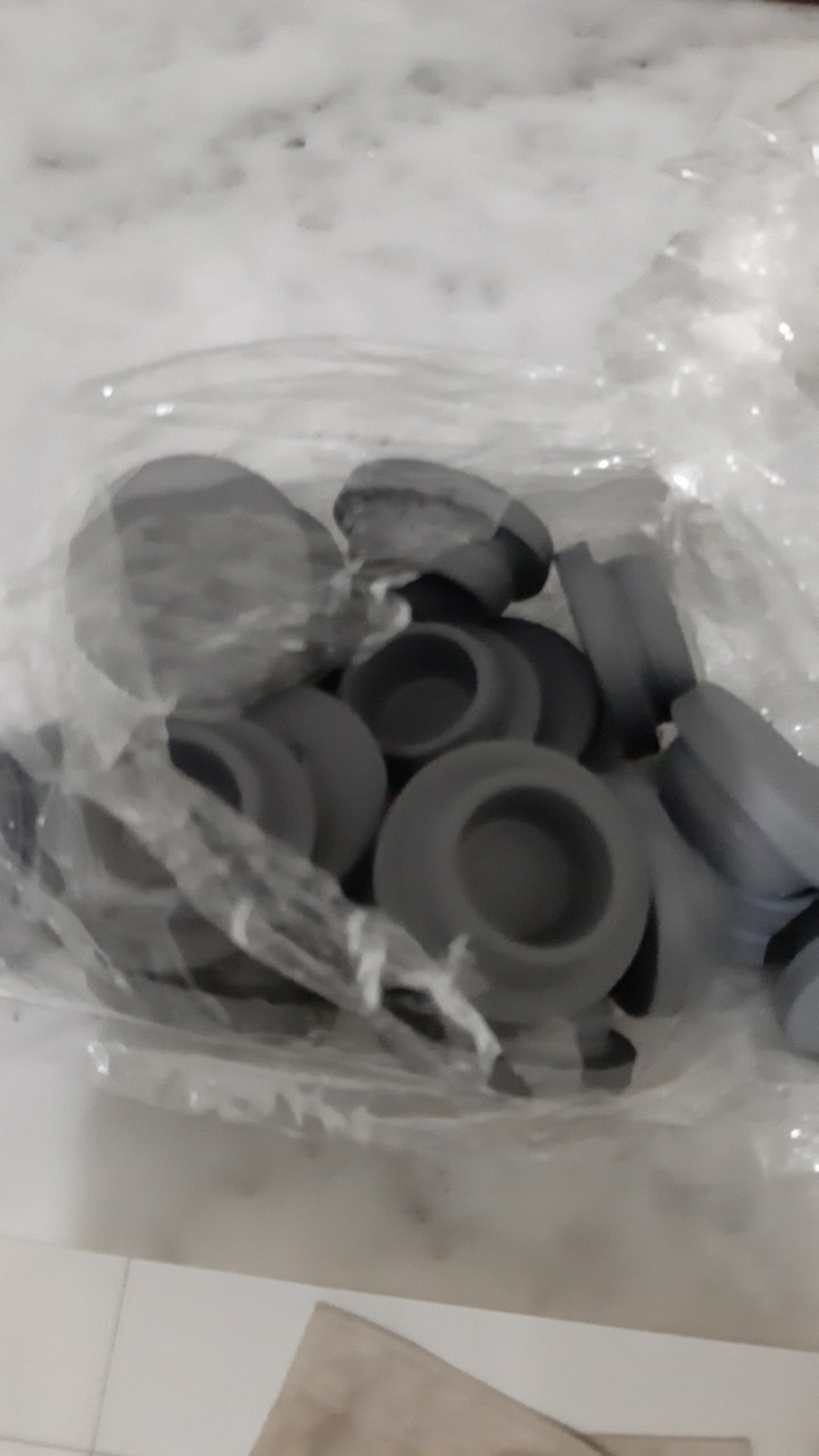 Tutup Botol Karet Kaca 50ml 100ml 250ml 500ml Baru