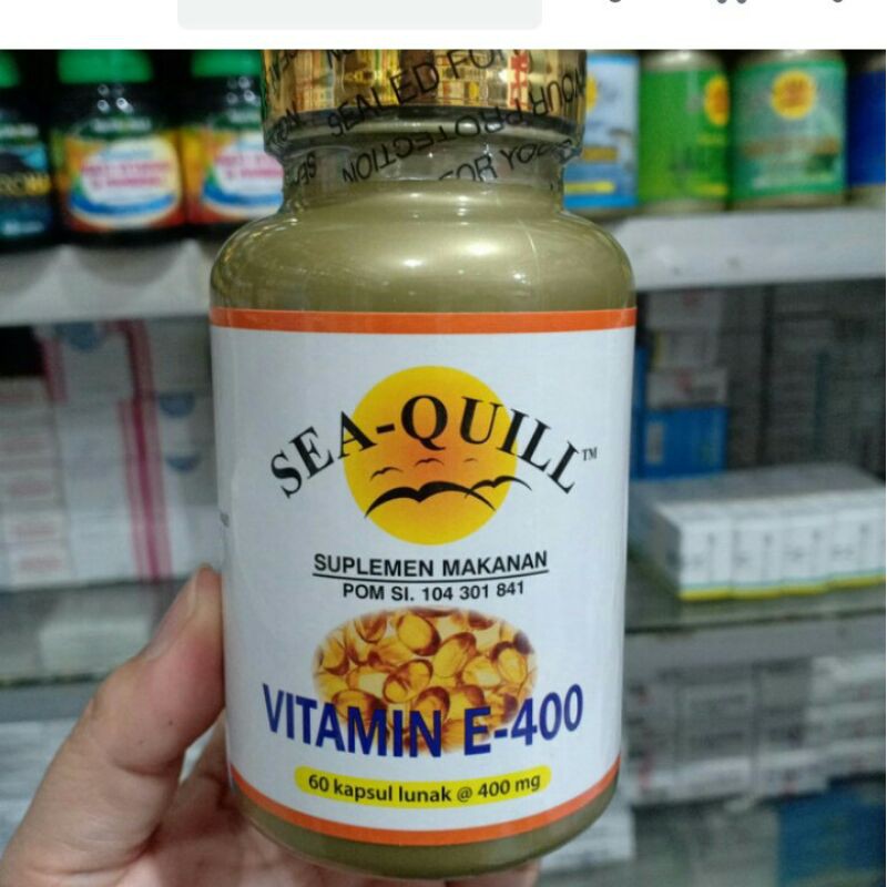 SEA QUILL VIT E 400iu isi 60