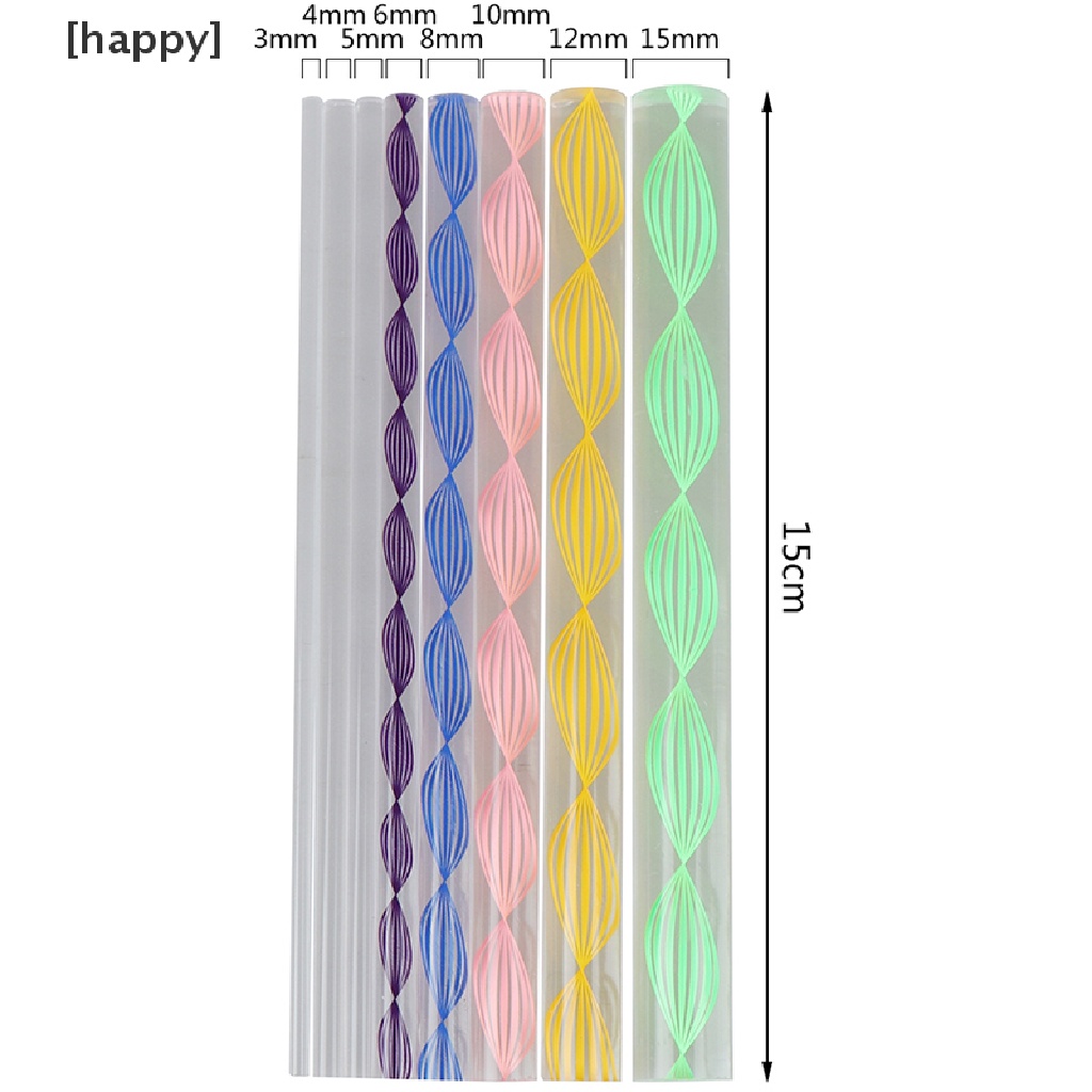 HA 8pcs Dotting Rods Ball Stylus Pens Mandala Painting Dotting Tool DIY Nail Craft ID