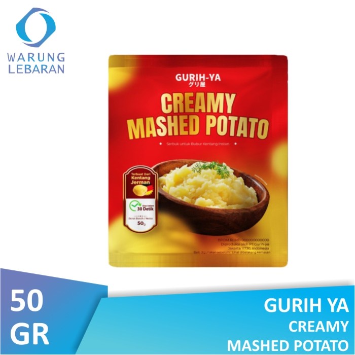 

Gurih Ya Creamy Mashed Potato 50 gr