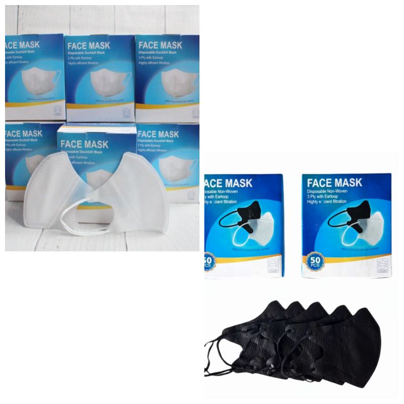 GROSIR MASKER // Masker Duckbill // Masker duckbill murah isi 50pcs