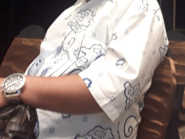 Merak Putih Kemeja Batik Pria Full Furing Katun Halus Primisima