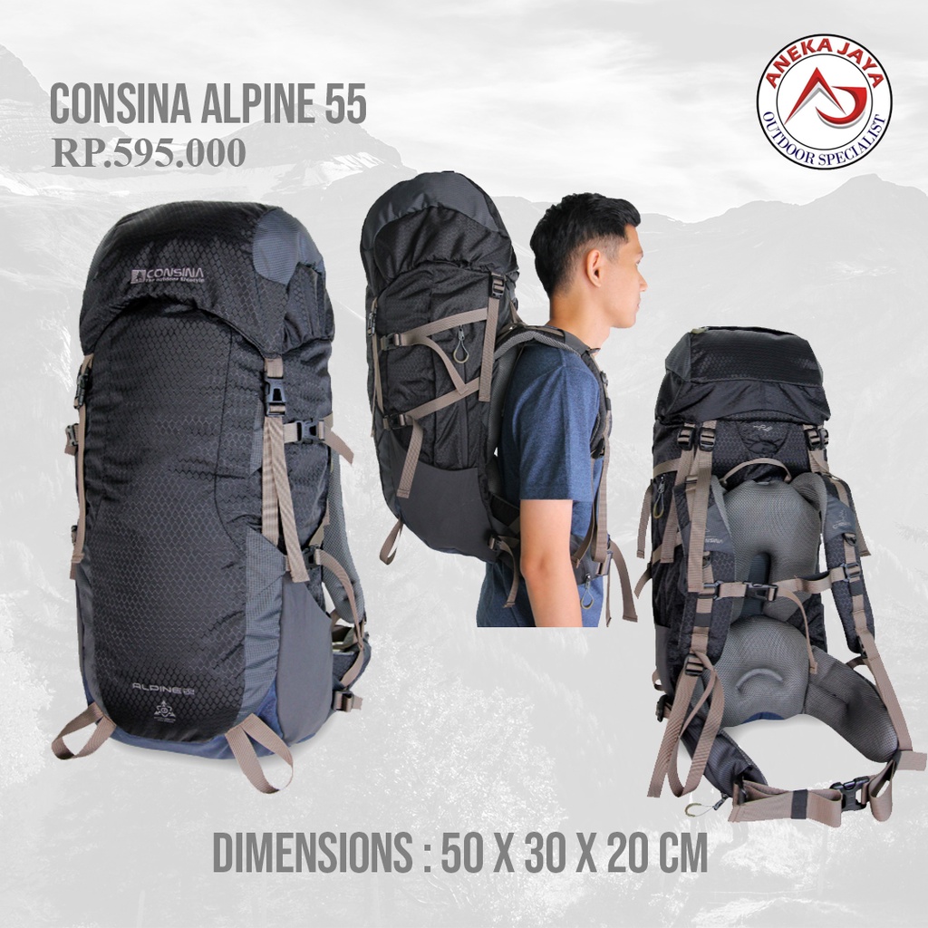 TAS CARRIER CONSINA ALPINE 55 LITER