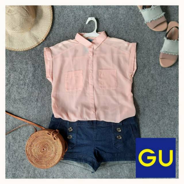 GU Uniqlo Salem Blouse