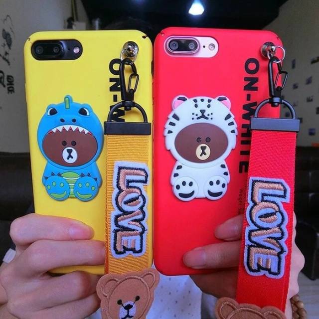 OPPO F1S A59 CASE BABY SKIN TEDDY BEAR TALI KARAKTER CASING FULL PROTECTION OPPO F1S