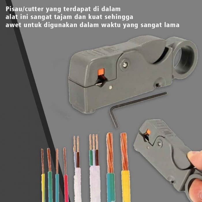 BAROKAH GAMIS GARANSI 6 BULAN KERUSAKAN Cable Stripper Cutter mudah praktis