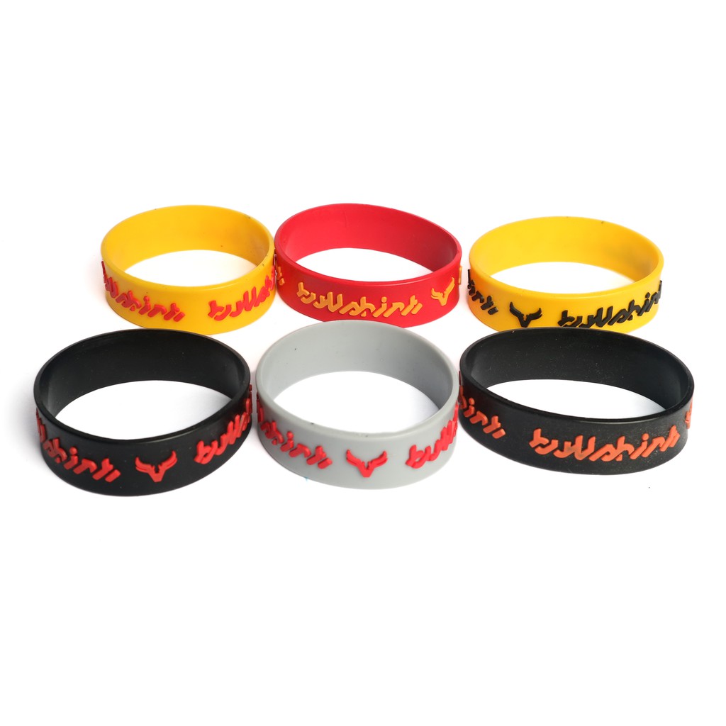 (1 pcs gelang) Bullshirt Rubber Bracelet Gelang Karet Distro Original 04