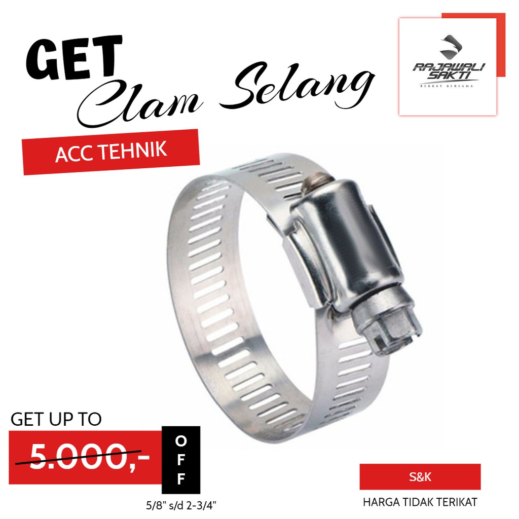 CLAMP SELANG 1 INCH
