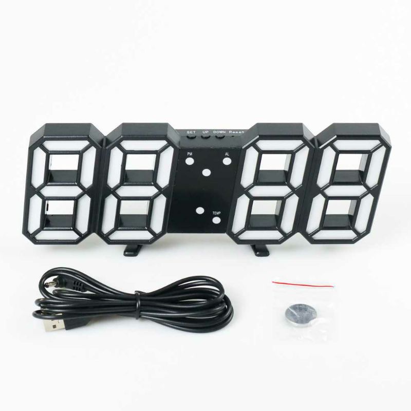 Taffware Jam Meja LED Digital Clock / Jam / Jam Meja / Jam LED