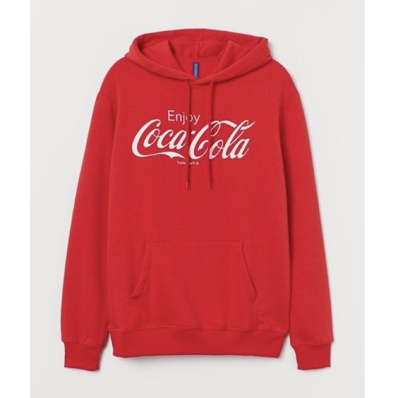 H&M HOODIE COCA COLA ORIGINAL