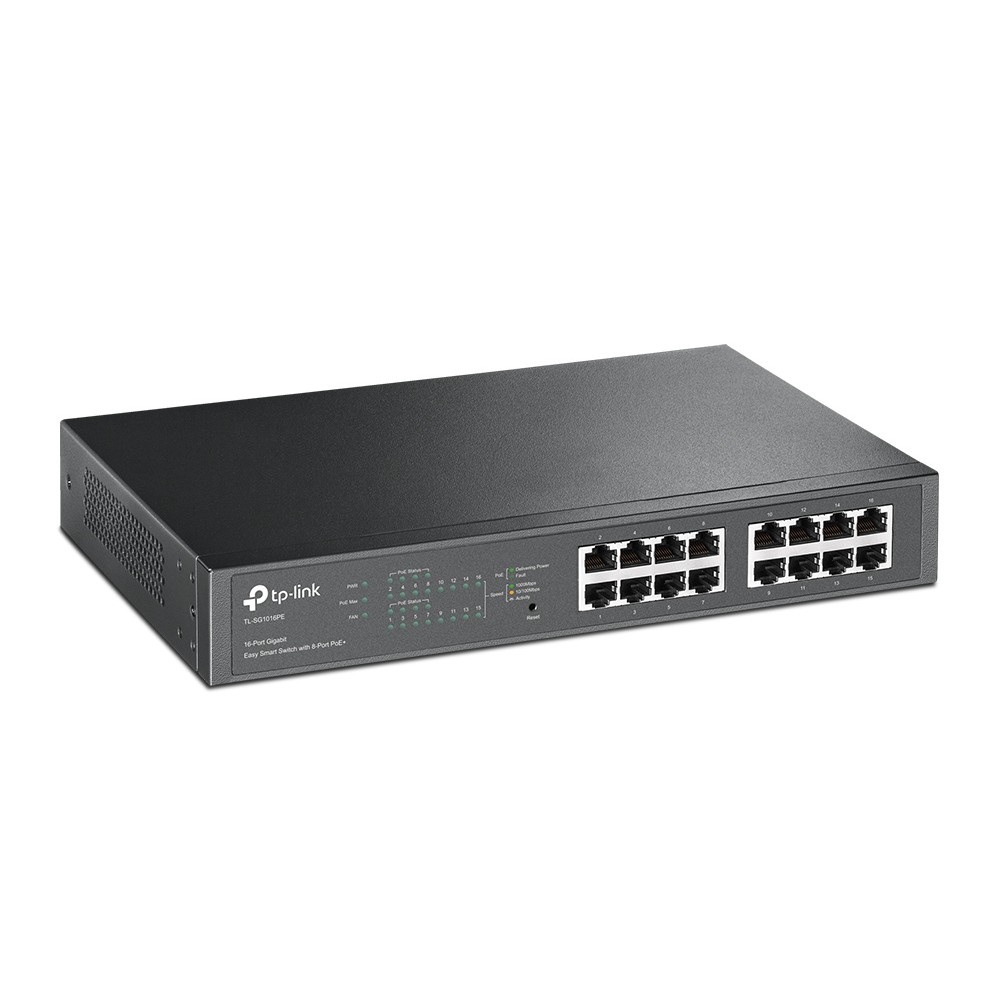 TP-Link Switch TL-SG1016PE 16port Gb Easy Smart Switch with 8port PoE+