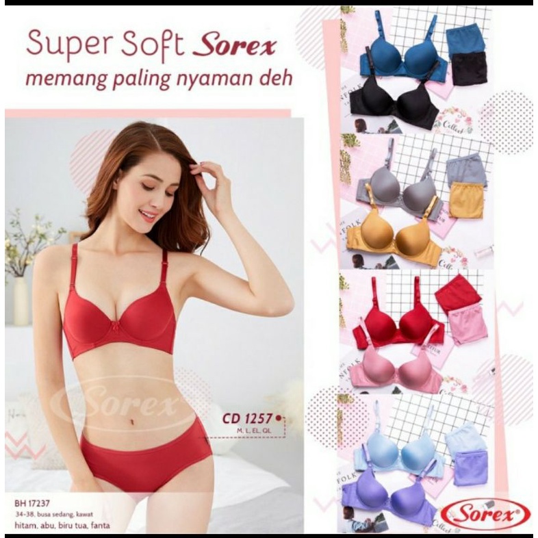 Bra Sorex Super Soft 17237 Berkawat Cup A