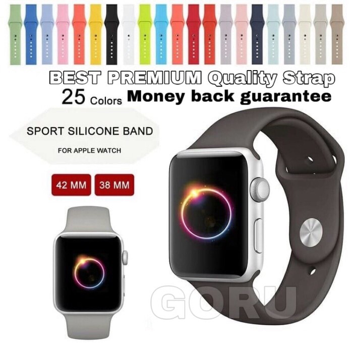 Sport band strap apple watch iwatch series 4 / 3 / 2 / 1 premium ori