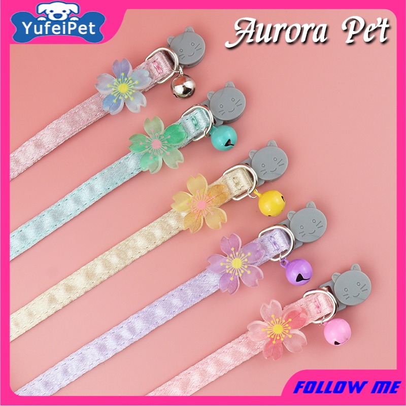 ★〓YUFeiPet〓★ Pet Collar Luminous Anti-lost Cat Bell Collar Small Dog Collar