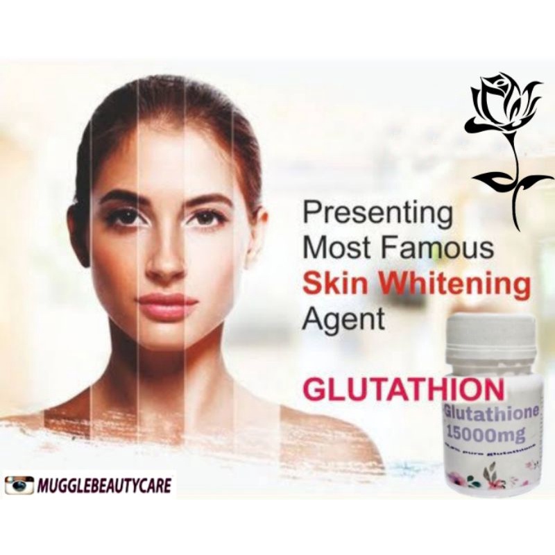 L Glutathione reduced 15000mg Suplemen Pemutih Tubuh PenghilangBekasLuka