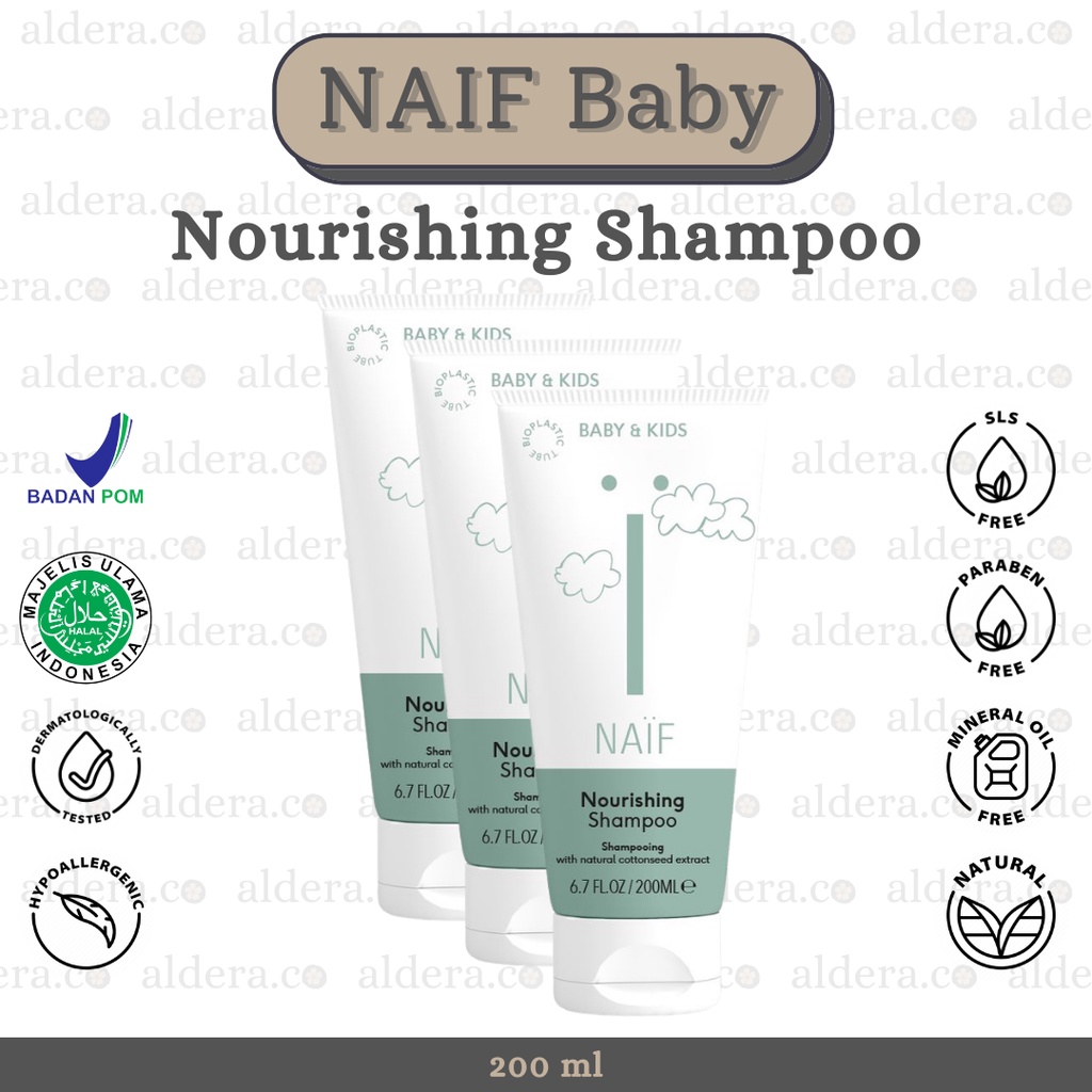 NAIF Baby Nourishing Shampoo — Naif Baby & Kids Shampoo , Naif Shampoo for Baby and Kids , Naif Baby
