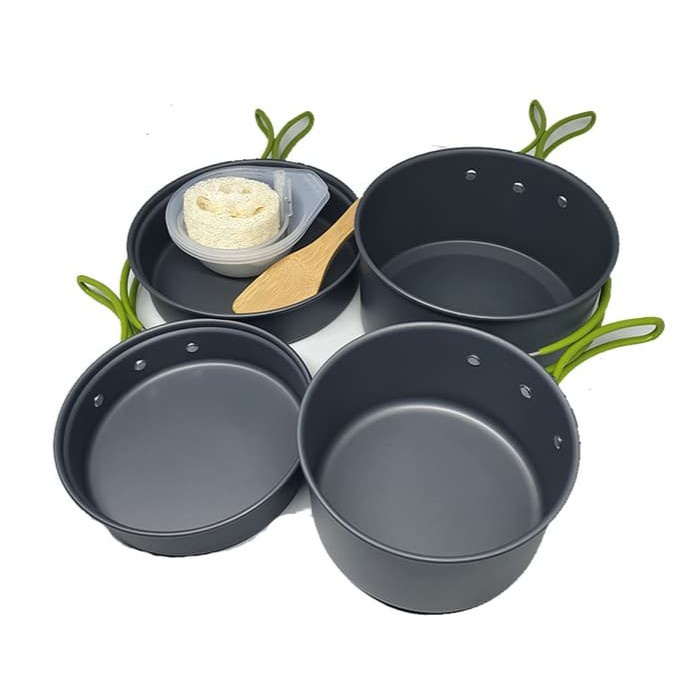 Alat Masak Camping Fullset Cooking Set DS 301 LWY Alat Masak Outdoor