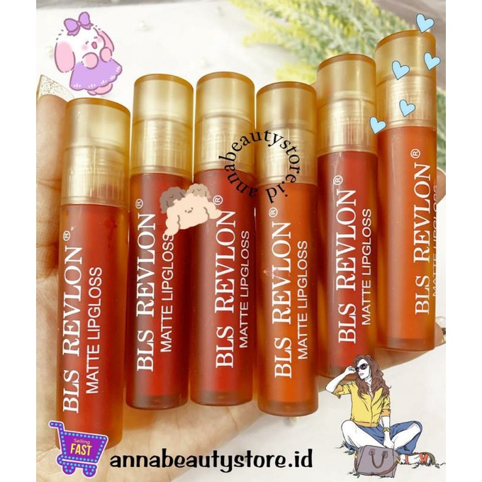 [6 PCS] MATTE LIPGLOSS BLS REVLON