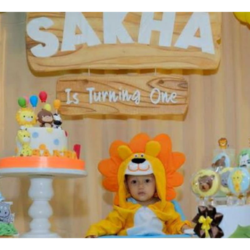 baju binatang anak/baju singa/kostum hewan/kostum singa/kostum animals/kostum bayi