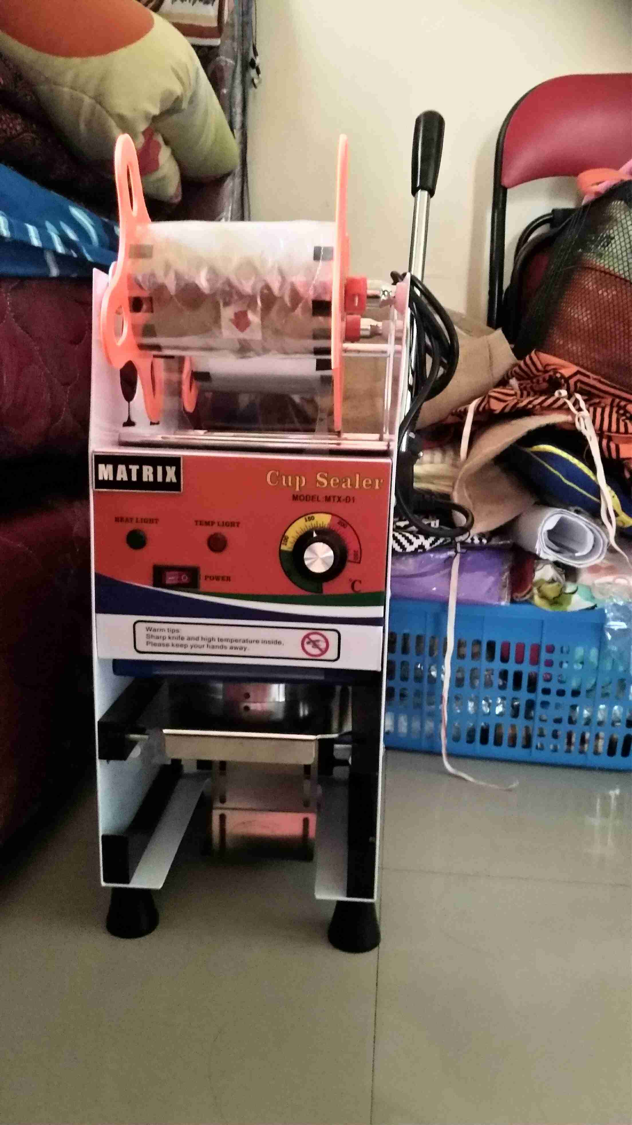 Mesin Cup Sealer Press Gelas Plastik Manual D1