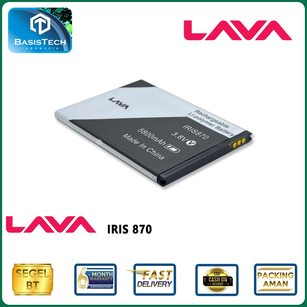 BATERAI LAVA IRIS 870 - ORI99 GOOD QUALITY