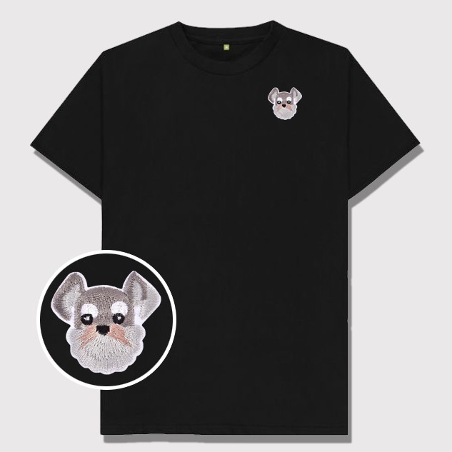 KAOS PATCH DOGGY, BAJU / OBLONG / T-SHIRT PATCH DOGGY / DOGGIES / DOG