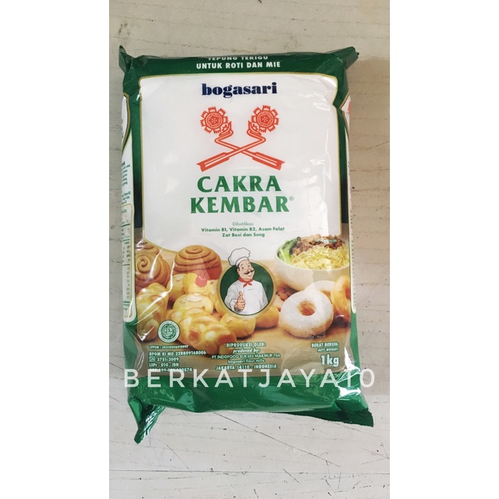 

pakai-siap-tepung-bumbu-tepung- tepung terigu cakra kembar premium kemasan 1 kg bogasari -tepung-