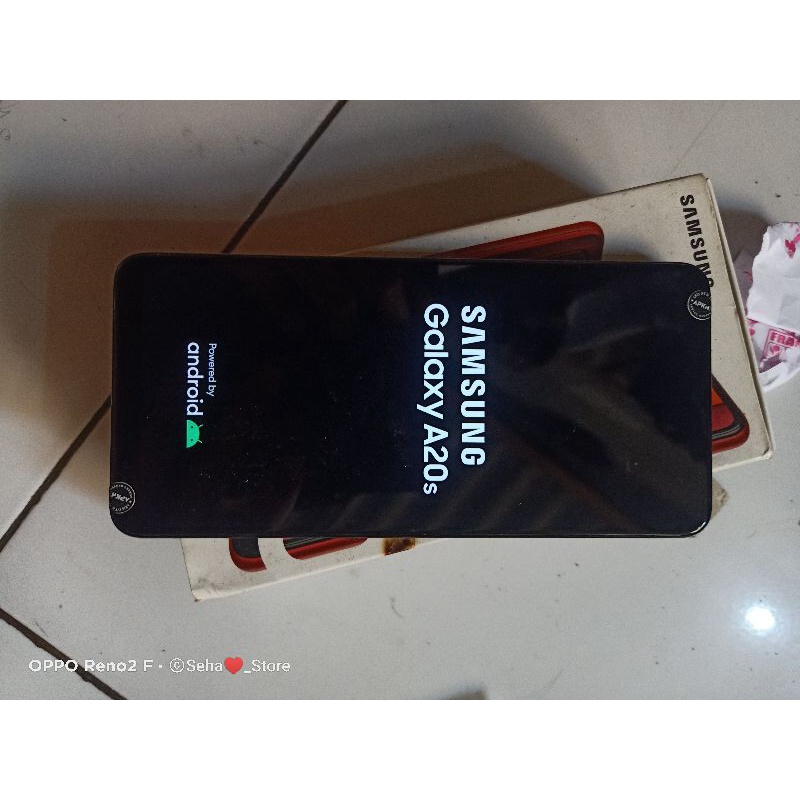 Lcd samsung a20s ori copotan