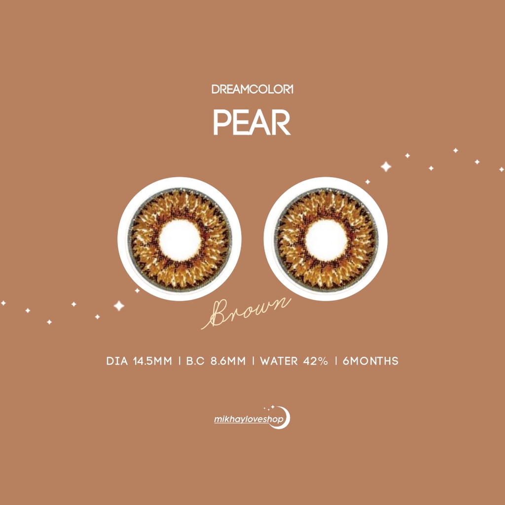 Softlens Pear Brown | Dreamcolor1 [Mikhayloveshop]
