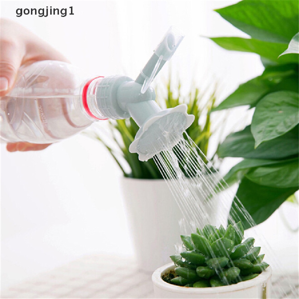 2 In 1 Nozzle Sprinkler Bahan Plastik Untuk Botol Penyiraman Kepala Shower