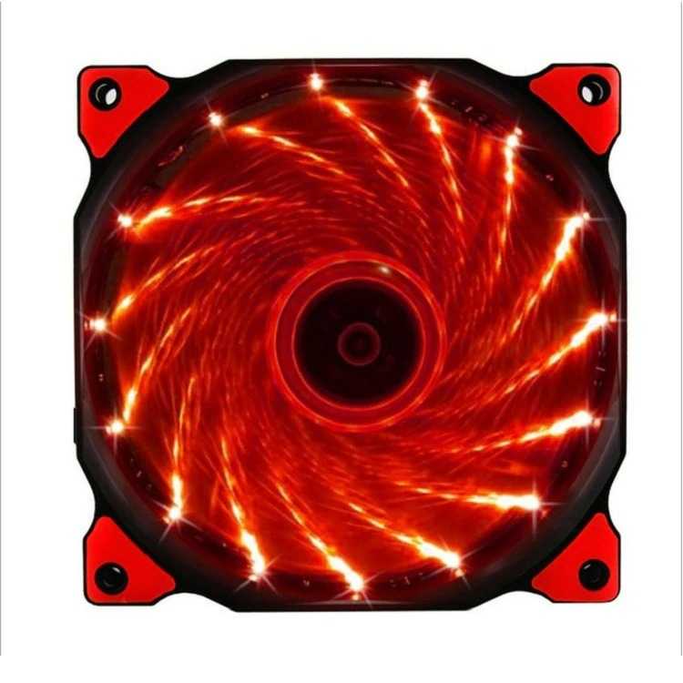 IDN TECH - SXDOOL Kipas Casing PC Gaming LED CPU FAN 12CM - SX77