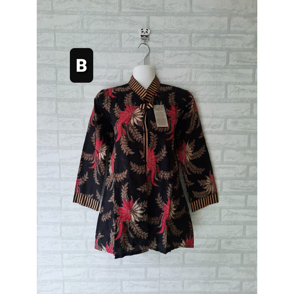 Blouse dan Kemeja batik kerja