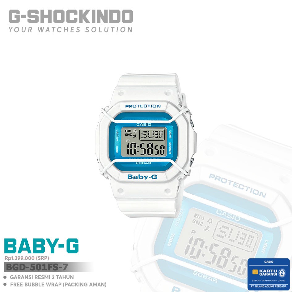 Casio Baby-G BGD-501FS-7 / BGD-501FS-7DR Original