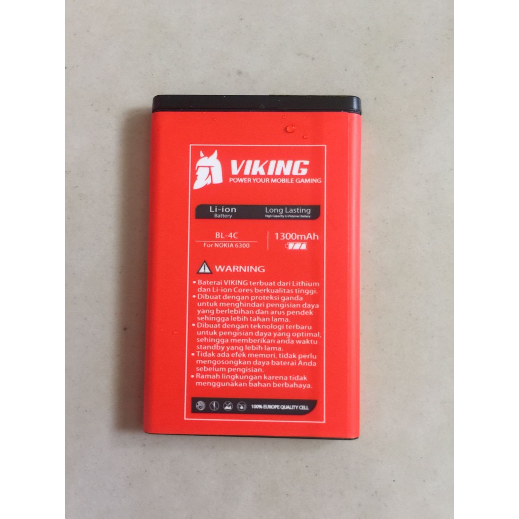 Baterai Viking Nokia BL-4C - 1202 Baterai Batere Batre Battery