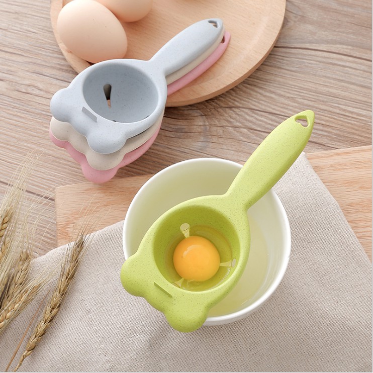 Alat pemisah putih dan kuning telur Alat baking dapur pegangan Gagang