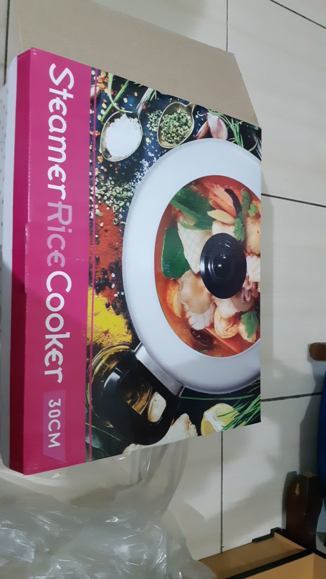 Panca Guna / Panci Kukusan 30cm Tutup Kaca Maspion