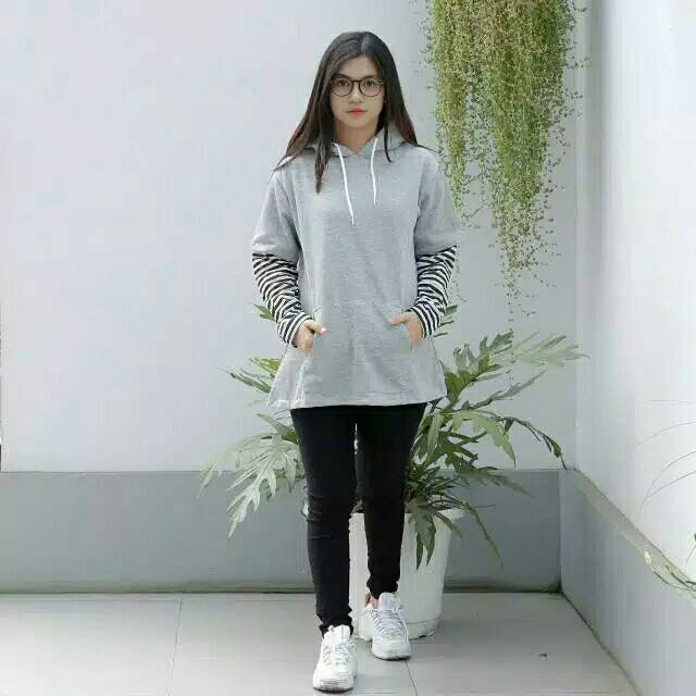 SW SABYAN HODIE/ FIT XL./tangan double/bukan model sambungan