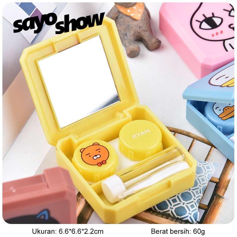 SAYOSHOW - Softlens Case Kakao Friends 2 in 1 / Tempat Softlens